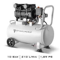 STAHLWERK compressed air whisper compressor ST 310 Pro...