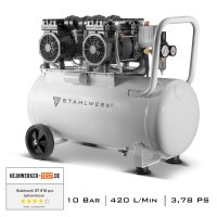 Compressed air compressor STAHLWERK ST 510 Pro - 10 Bar,...