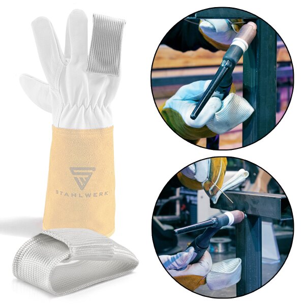 2 &times; TIG-Finger / Heat protection for welder gloves