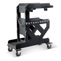 STAHLWERK Robust welding trolley for welding equipment, plasma cutters and gas cylinders.