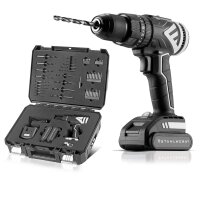 STAHLWERK Brushless Battery Impact Drill Set ASB-20 ST 20 Volt-System with high quality machine case  