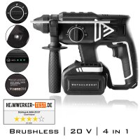 Brushless Cordless Hammer Drill ABH-20 ST 20V/4Ah