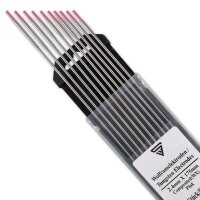 STAHLWERK Tungsten Electrodes TIG Needles Electrodes 2,4 WX Pink Set of 10