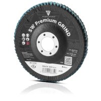 STAHLWERK PREMIUM GRIND P80 flap and flap disc grinding wheel &Oslash;125 mm set of 10
