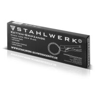 STAHLWERK chain grip pliers and assembly pliers with 450 mm chain length - Suitable for loosening oil filters, pinions and sprockets.