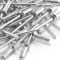 STAHLWERK set of 2 aluminium blind rivets 2.4 x 8 mm + 3.2 x 10 mm - 50 each