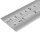 STAHLWERK High quality stainless steel ruler / steel rule in length 300 mm, suitable for use in industry, crafts and DIY