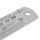 STAHLWERK High quality stainless steel ruler / steel rule in length 300 mm, suitable for use in industry, crafts and DIY