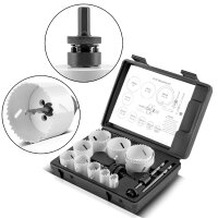 STAHLWERK LB-14 ST Hole saw set 14 pieces for drilling...