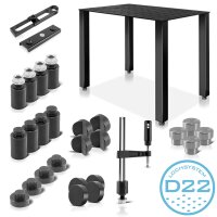 STAHLWERK welding table set, assembly table with D22 hole...
