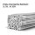 TIG Welding Filler Rods ER4043 Si5 Aluminum / &Oslash; 2,4 x 500 mm / 1,0 kg including storage box 