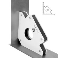 2 &times; STAHLWERK magnetic welding angles holding power up to 25 / 75 lbs
